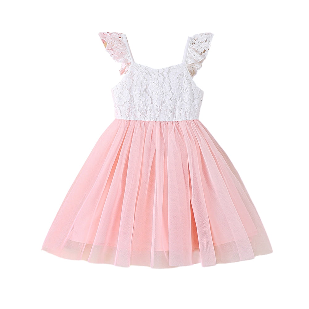Girls Tutu Tulle Princess Party Dress