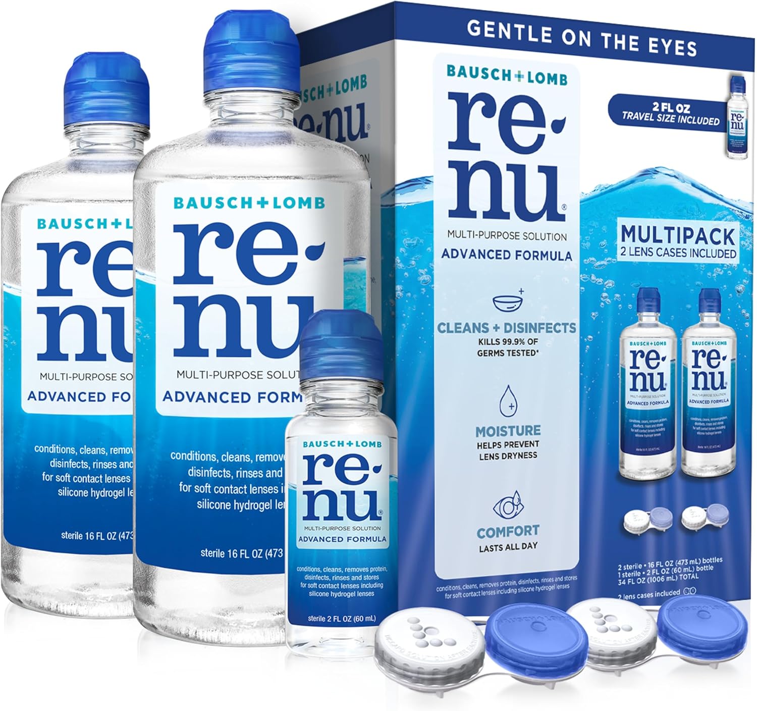 Renu Advanced Formula Contact Lens Solution