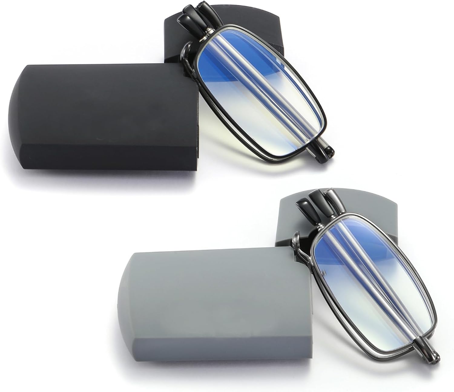 sevenplus Foldable Reading Glasses 2-Pack